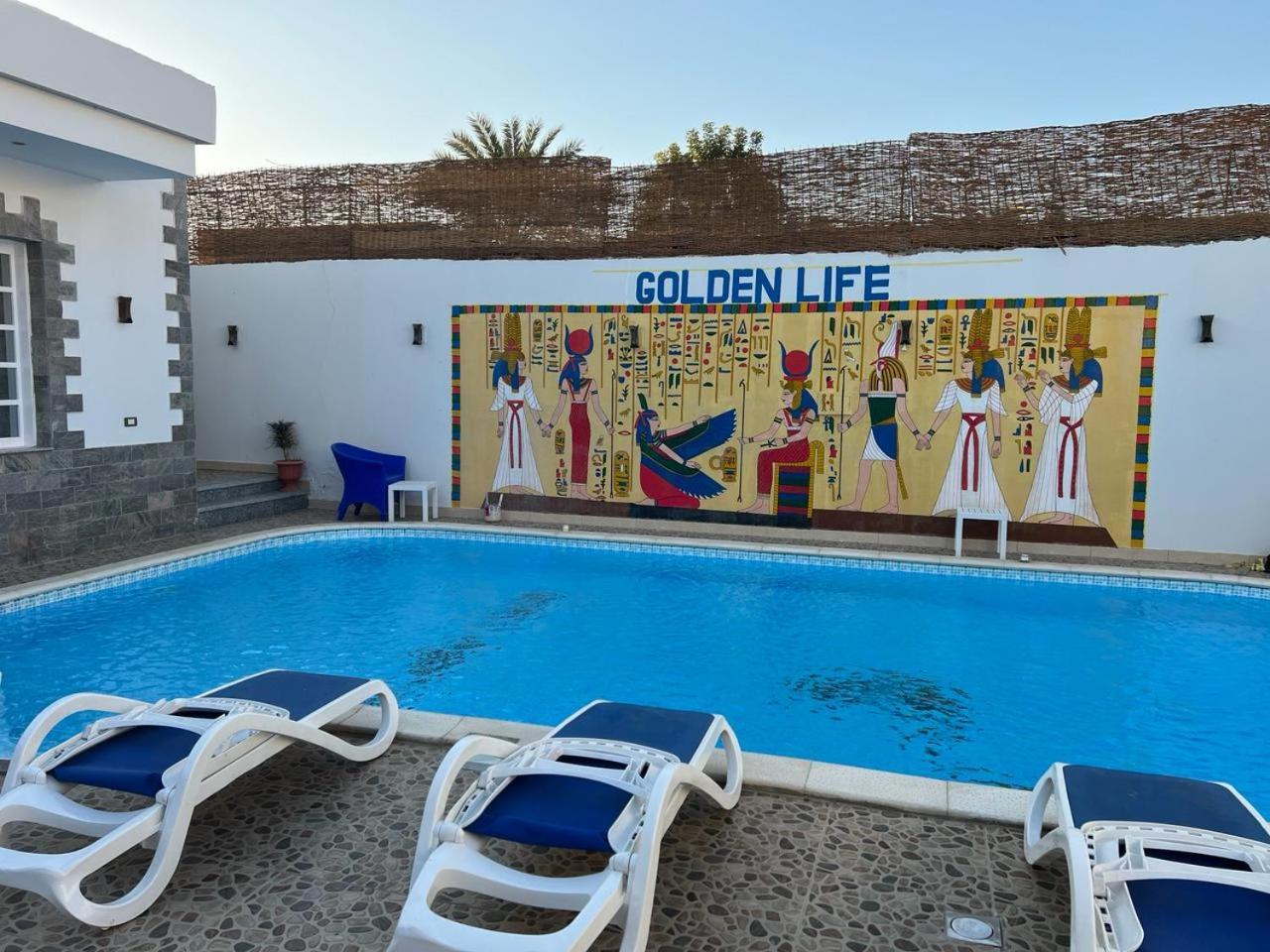 Villa Golden Life Apartments, New Property With Pool Access Luxor Bagian luar foto